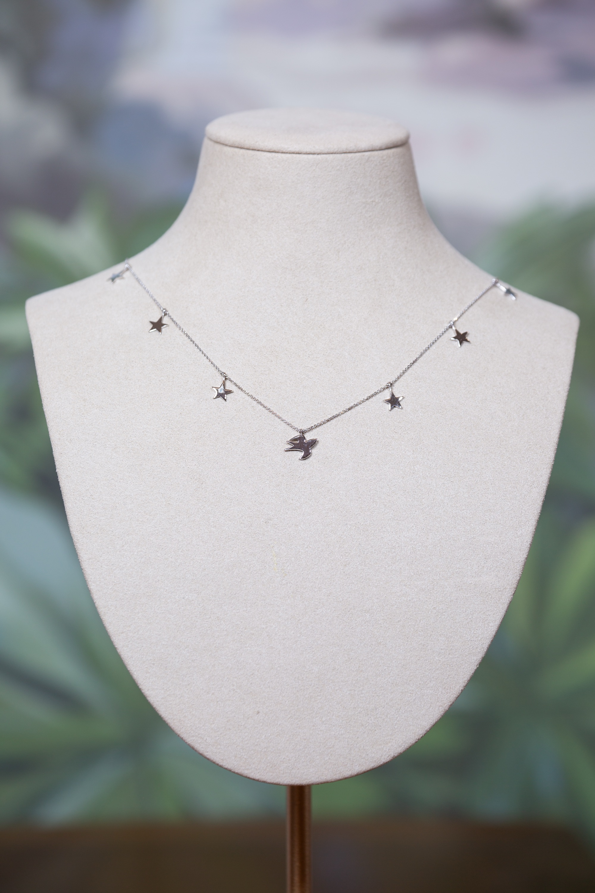 Collier Céleste en or blanc 18 carats